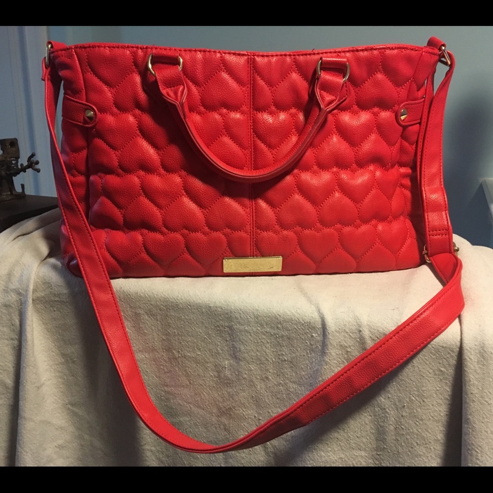 Betsey Johnson Hearts Purse